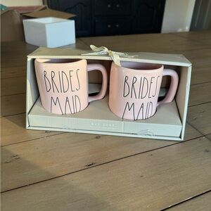 Rae Dunn Bridesmaid mug set of 2